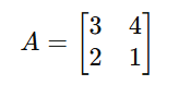 Different types of Matrices