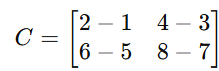 Matrix Operations: Addition, Subtraction, and Multiplication 