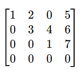 Echelon Row Reduction