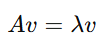 Eigenvalue of a matrix