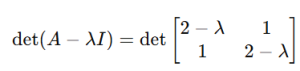 Eigenvalue of a matrix