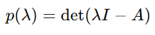 Cayley-Hamilton theorem matrix