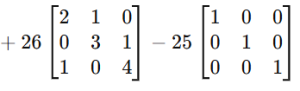 Cayley-Hamilton theorem matrix