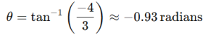 Cartesian to polar equations