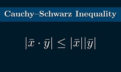 Cauchy schwarz inequality