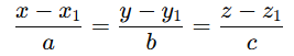 Three-dimensional coordinate geometry