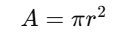 All formulas of circle